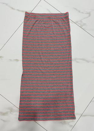 Спідничка міді з розрізом casual ladies на розмір s або м