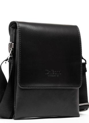 Сумка чоловіча планшет зі шт.-шкіри dr. bond 226-1 black
