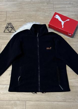 Жіноча флісова кофта фліска jack wolfskin 2xl оригінал