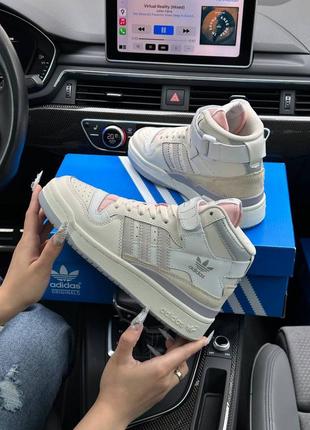 Женские кроссовки adidas originals forum 84 mid5 фото