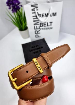Ремень miu miu