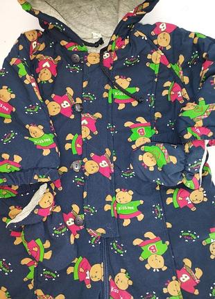 Красивый демисезонный комбинезон,9-12умесяц3 фото