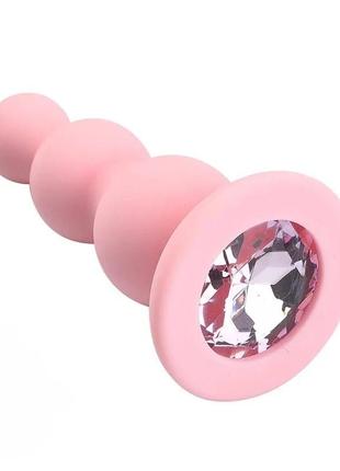 Силиконовая пробка анальная средняя мягкая анальная пробка анальная пробка с...