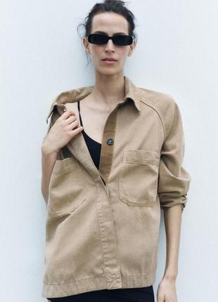 Куртка-сорочка zara