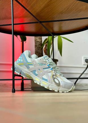 Женские кроссовки 1022a186-100 asics gel kahana 8 blue/yellow