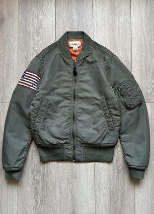 Бомбер куртка ralph lauren denim & supply olive Ausa