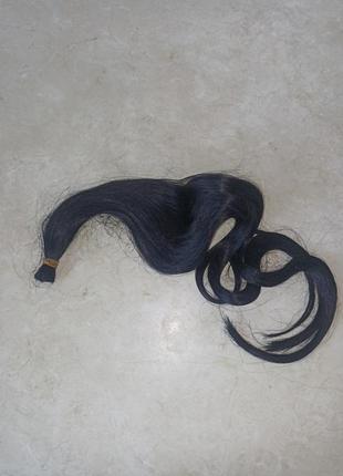 Славянские черные волосы