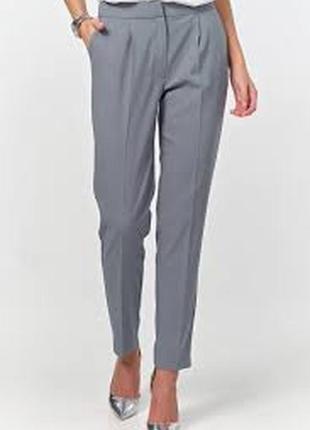 Женские серые классические брюки h&m