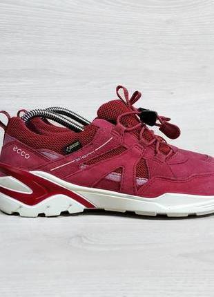 Шкіряні жіночі кросівки ecco biom gore-tex оригінал, розмір 38
