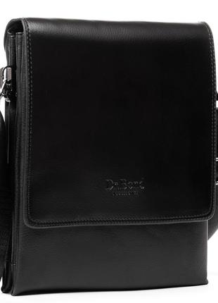 Сумка чоловіча планшет зі шт.-шкіри dr. bond 226-3 black