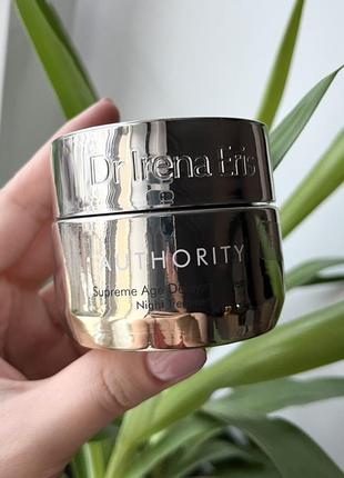 Підтягувальний нічний крем dr irena eris authority