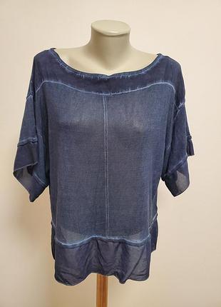 Хорошая брендовая трикотажная вискозная блузка