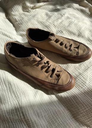 Шкіряні кеди geox