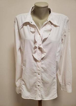 Гарна брендова котонова блуза рубашки сорочка