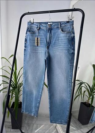 Джинсы straight с высокой посадкой от river island