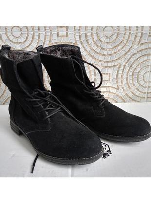 Утепленные женские ботинки, бренд graceland, черного цвета