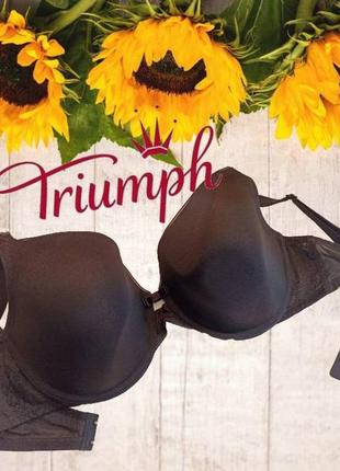 🌹🌹triumph 70d бюстгальтер поролон косточка черный 🌹🌹
