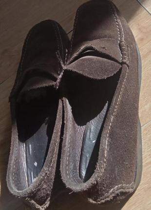 Мокасины замш,человечи р 40/41