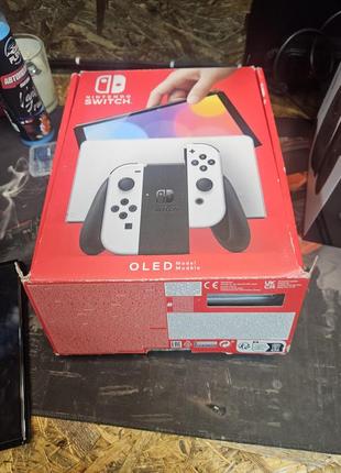 Абсолютно нова nintendo swich oled чіпована hwfly  64+128