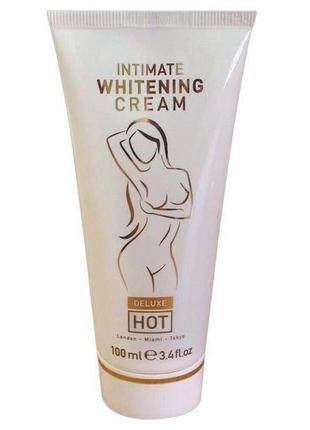 Крем для освітлення шкіри intimate whitening cream deluxe 100 мл1 фото