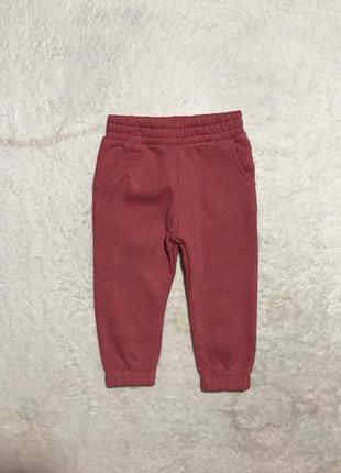 Штаны теплые спортивные джоггеры