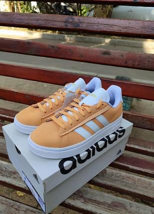 Нові жіночі кросівки кеди adidas grand court alpha id8854 оригінал з сша! 38 39 40 41