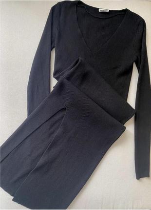 Мужские носки-тапочки на меху со снежинками и оленями