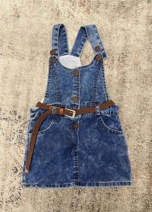Сарафан джинсовый на девочку