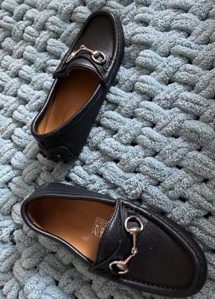 Дитячі мокасини оригінал gucci 6