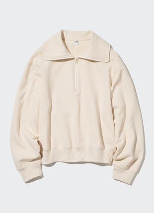 Джемпер half-zip uniqlo