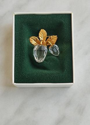 Брошь swarovski, редкая,винтаж