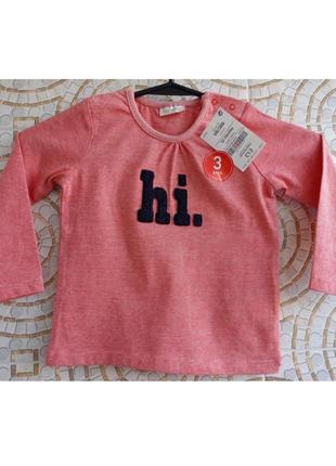 Реглан для дівчинки 12-18міс бренду next