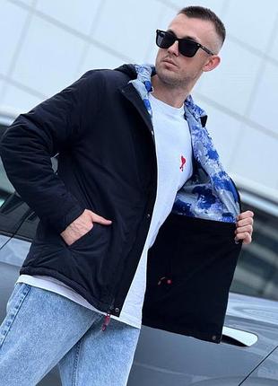 Двухсторонняя мужская куртка