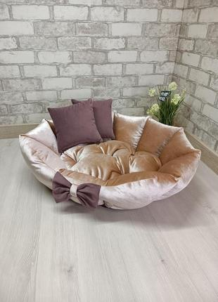 Лежанка (лежак, будинок) для тварин котиків та собак "марсель". лежанка для животных