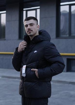 Мужская зимняя куртка пуховик nike nsw storm fit