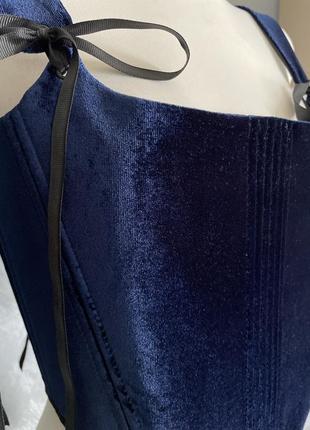 Корсет оксамитовий