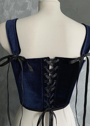 Корсет оксамитовий