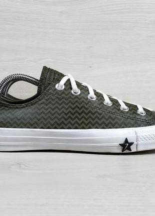 Кожаные кеды converse womens wmns chuck taylor all star low optical white optical white canvas shoessneakers оригинал, размер 40