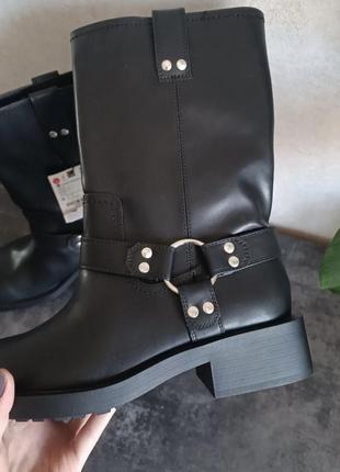 Сапоги ботинки zara