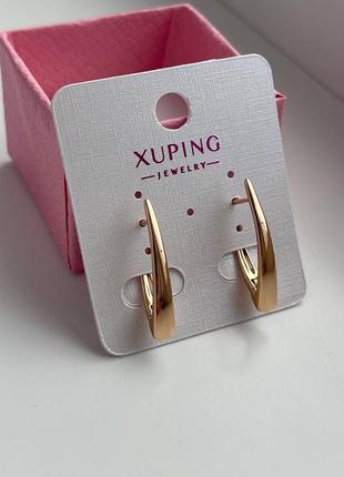 Сережки стріли з медичного сплаву xuping
