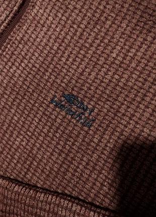 Мужская тёплая кофта на флисе / weird fish / толстовка / свитер / мужская одежда /