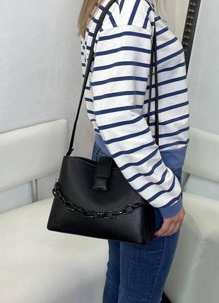 Женская стильная и качественная сумка из эко кожи 3 цвета2 фото