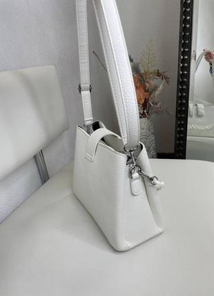 Женская стильная и качественная сумка из эко кожи 3 цвета8 фото