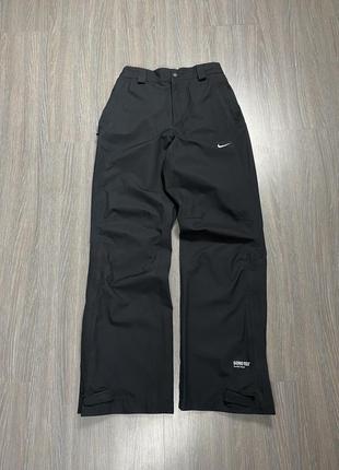 Nike gore tex черные штаны брюки