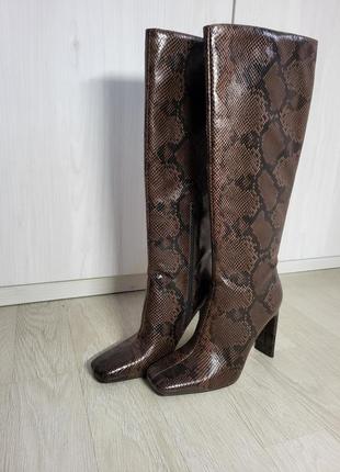 Шикарні чоботи на підборах