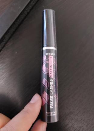 Туш для вій 360° з ефектом підкручування the one