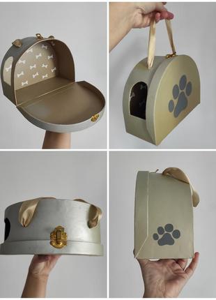 Коробка на замке с окошком