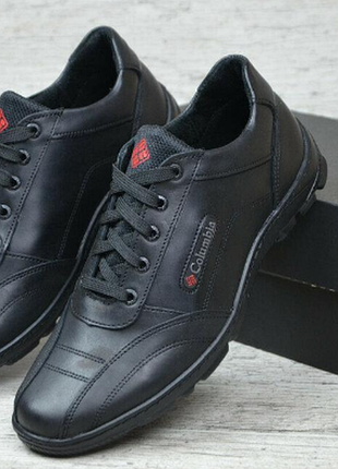 Натуральні шкіряні кеди кросівки туфлі мокасини для чоловіків натуральные кожаные кроссовки кеды туф