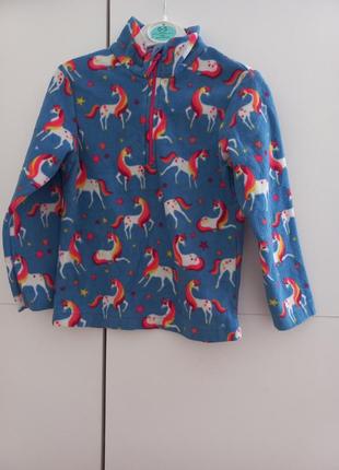 Тоненькая флисовая кофта