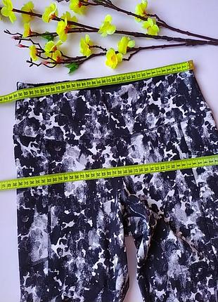 Бриджи, укороченные лосины с широким поясом h&amp;m sport, m